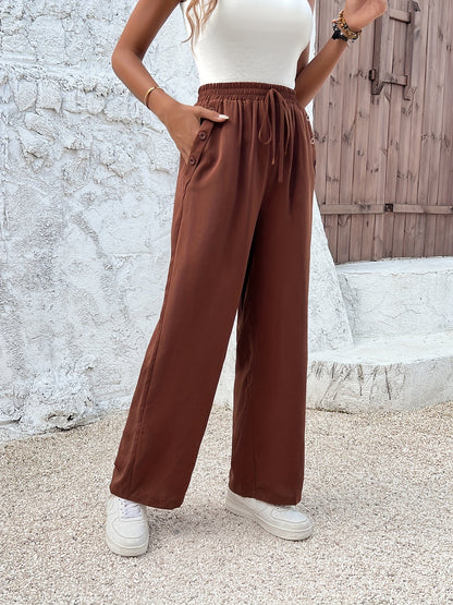Zoe | Casual & Veelzijdige Hoge Taille Broek