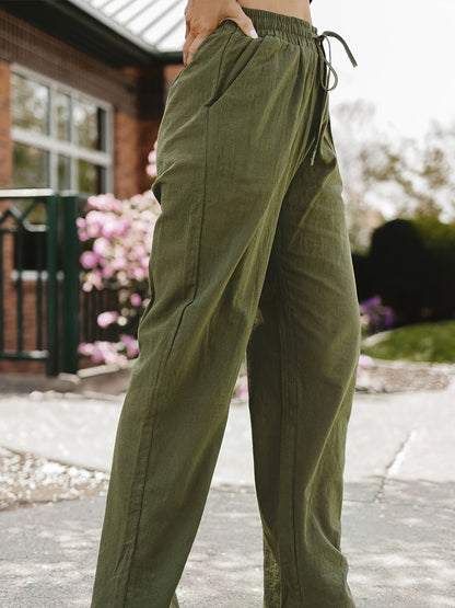 Suze | Casual Rechte Pijpenbroek