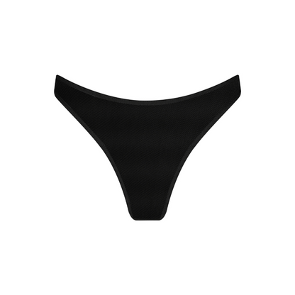 Tan-through Cayman Bottom | Black