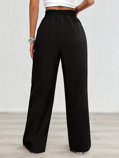 Fiene | Elegante Wijde Broek met Hoge Taille