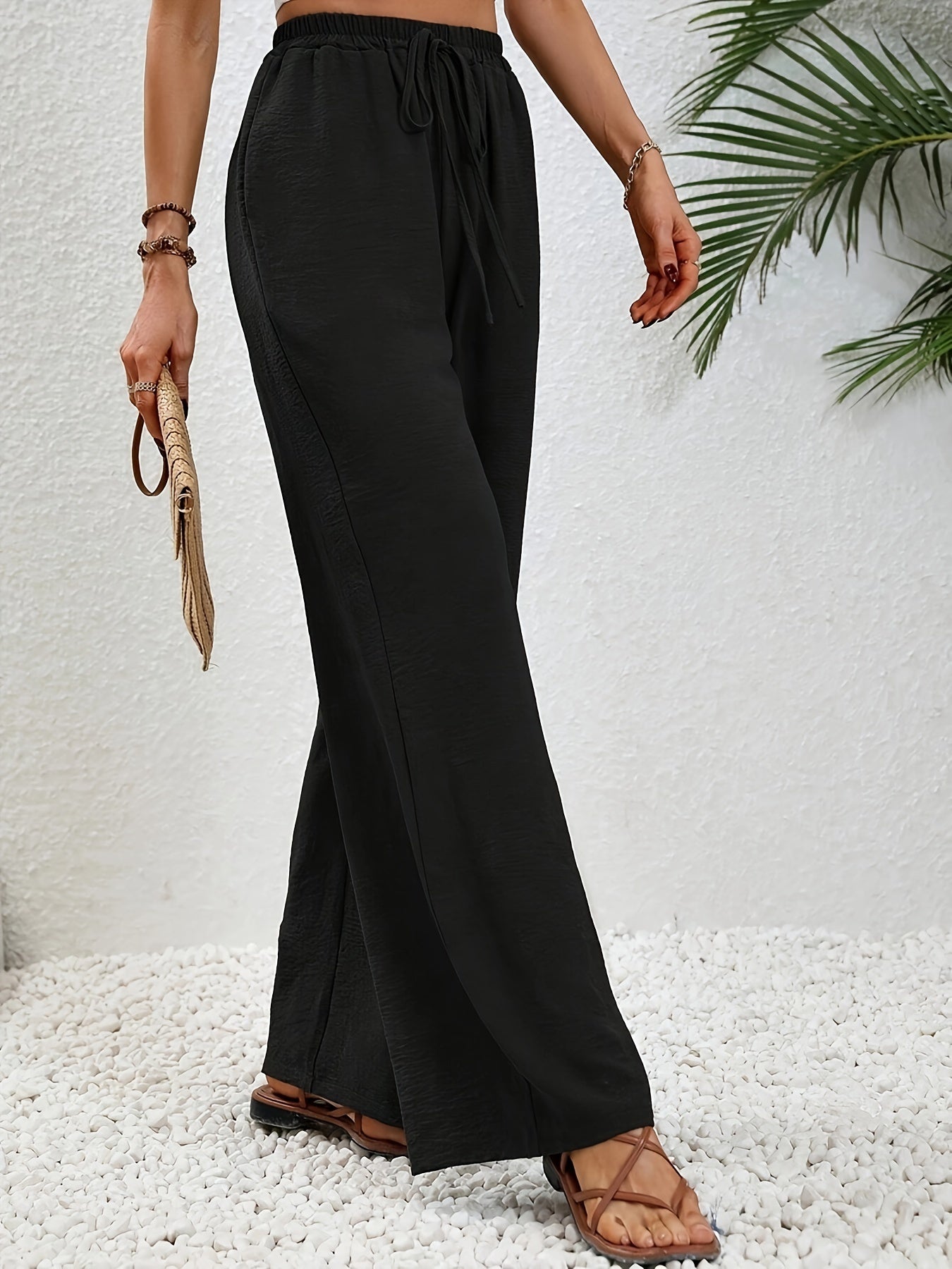 Nine | Hoge Taille Wijde Pijpen Broek