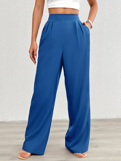 Fiene | Elegante Wijde Broek met Hoge Taille
