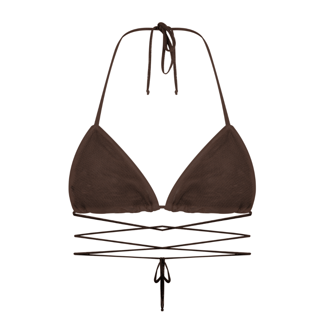 Tan-through Kastani Top | Mocha