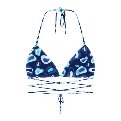 Tan-through Kastani Top | Midnight Blue