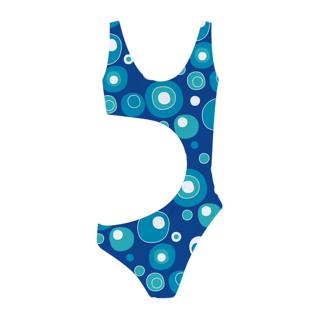 Tan-through Le Morne One Piece | Deep Sea